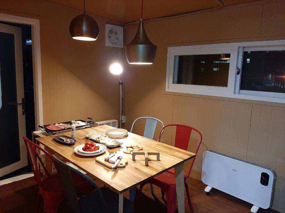 Mapo Rooftop Camping House Seul Dış mekan fotoğraf